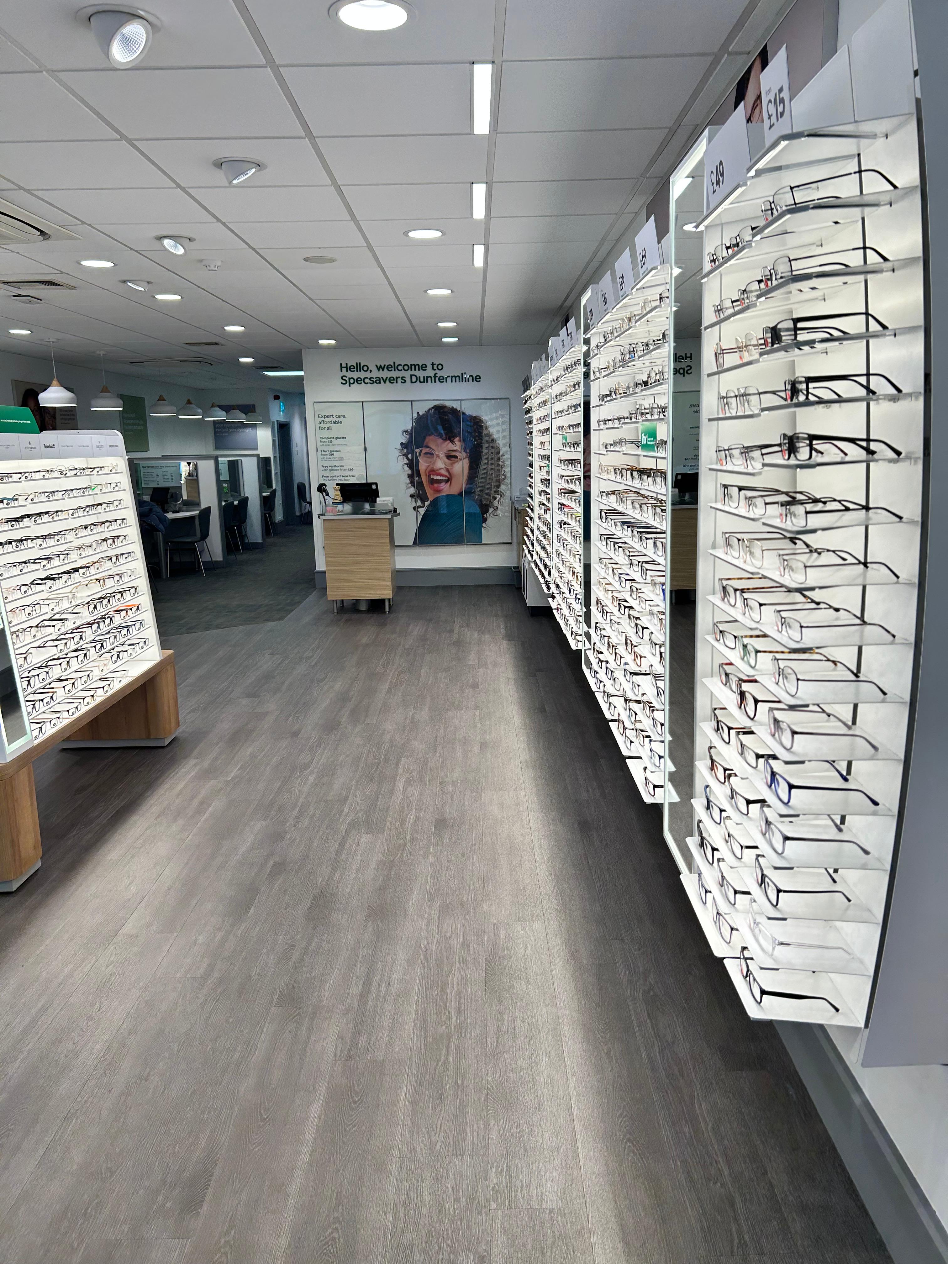 Specsavers Opticians and Audiologists - Dunfermline Specsavers Opticians and Audiologists - Dunfermline Dunfermline 01383 730050