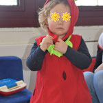 Rotes Kostüm - Die kleinen Piraten - Kindergarten - Kinderkrippe
