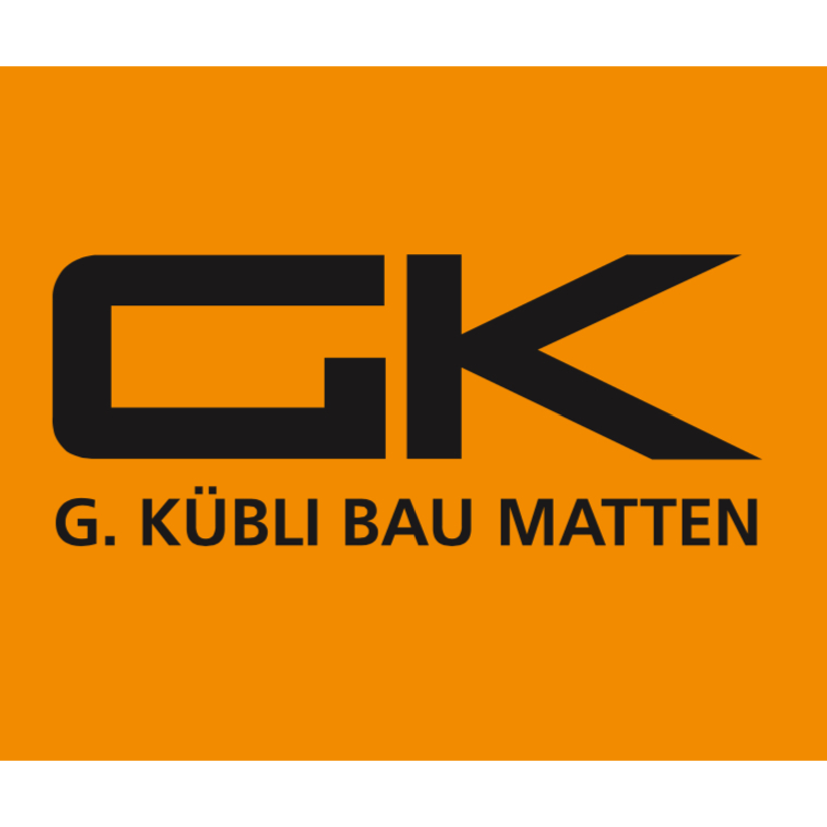 G. Kübli Baugeschäft GmbH Logo