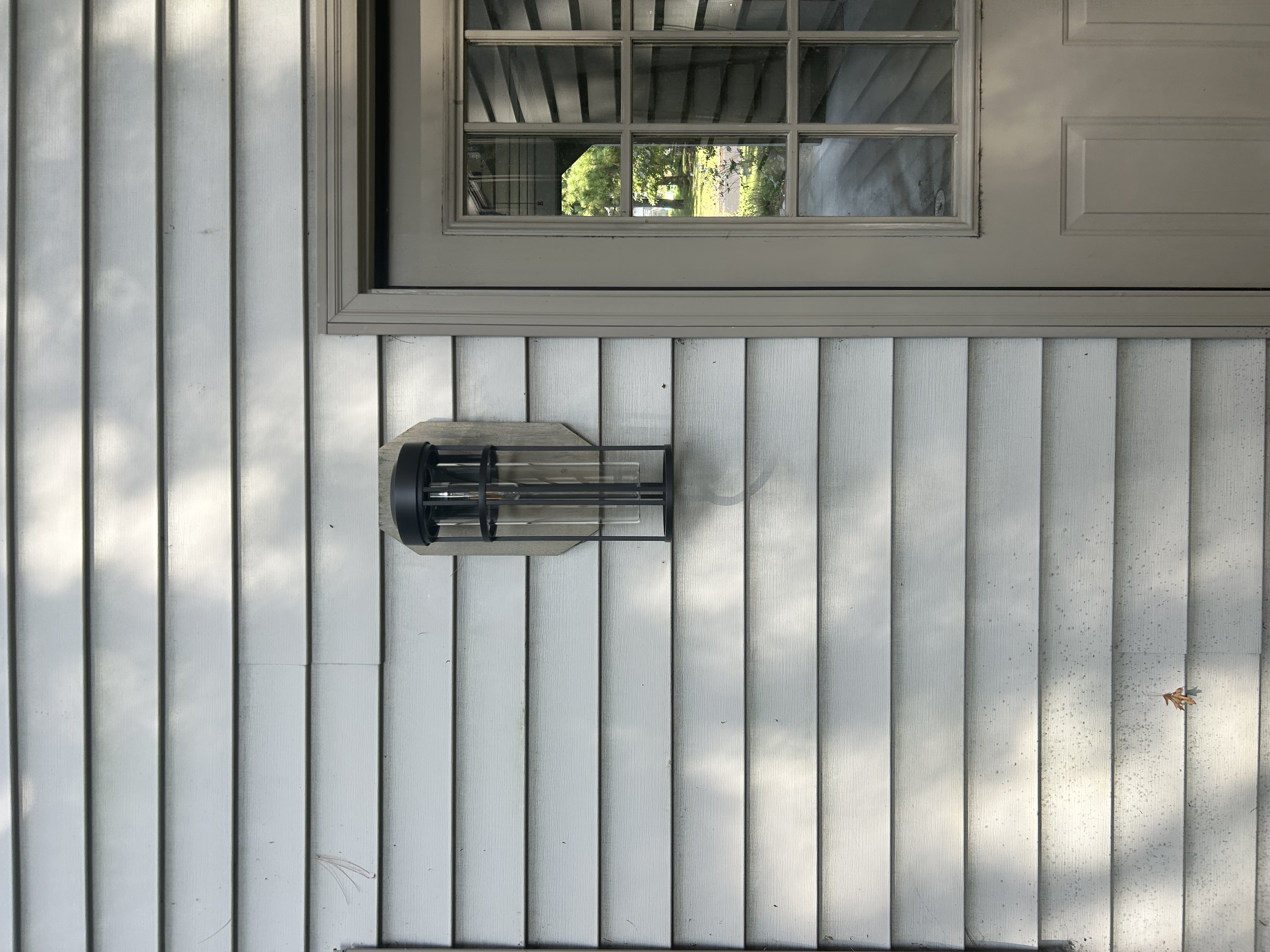 exterior sconce