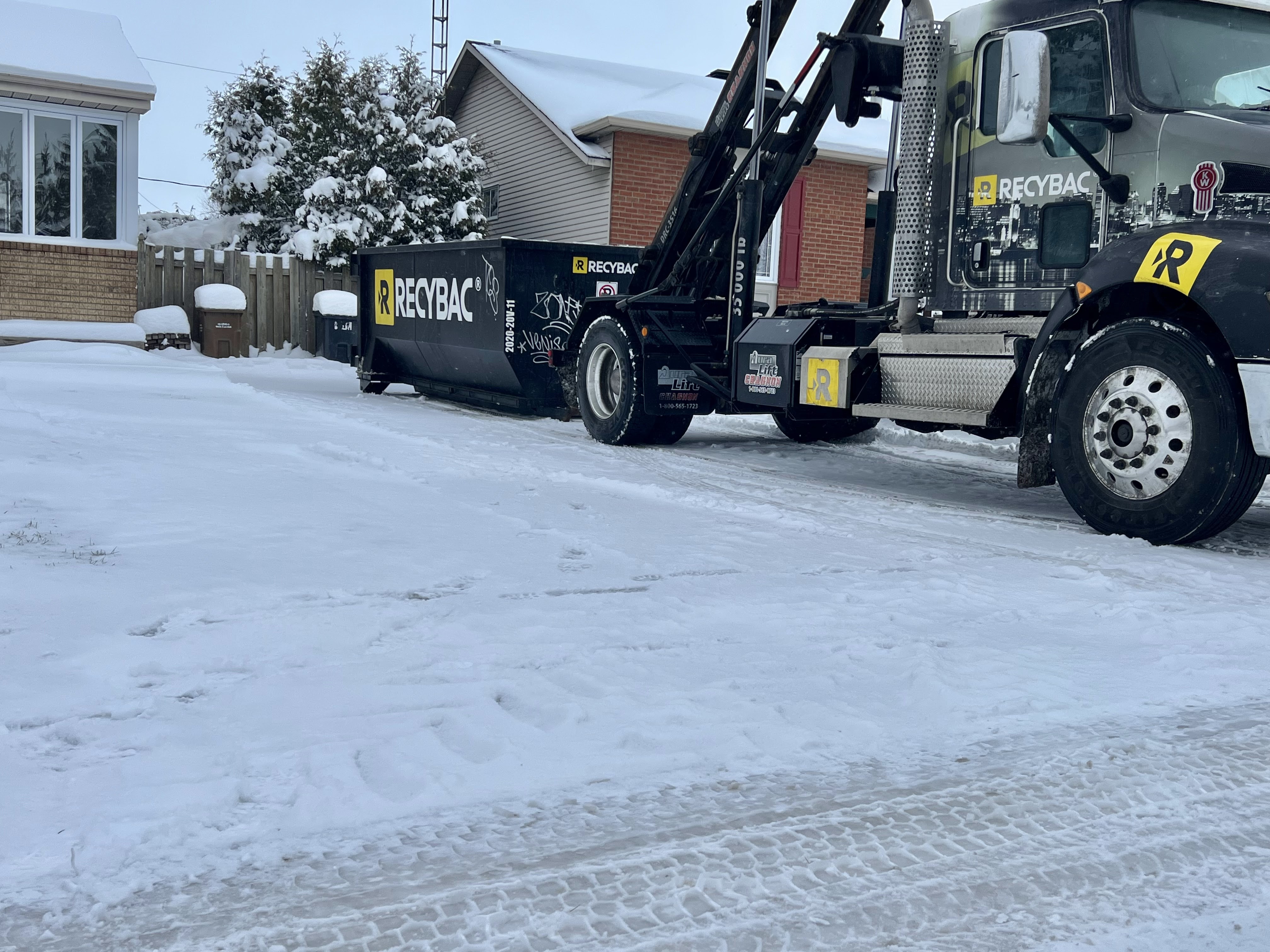 Images Location de conteneur RECYBAC Longueuil