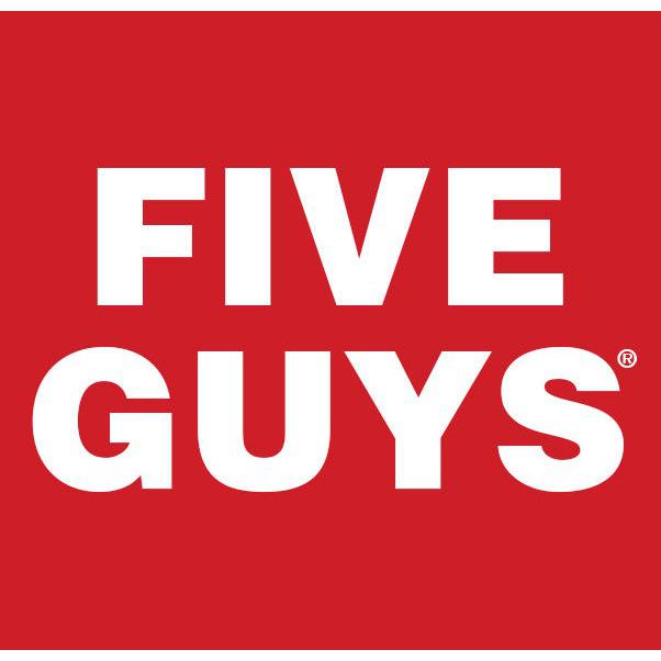Five Guys Brent Cross Deliveroo Editions Logo