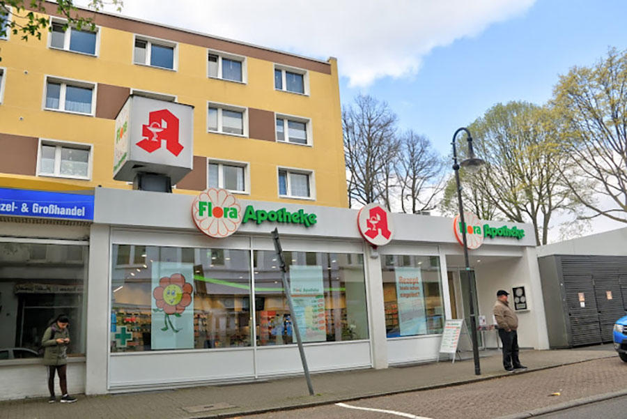 Flora Apotheke in Crange, Hauptstraße 343 in Herne