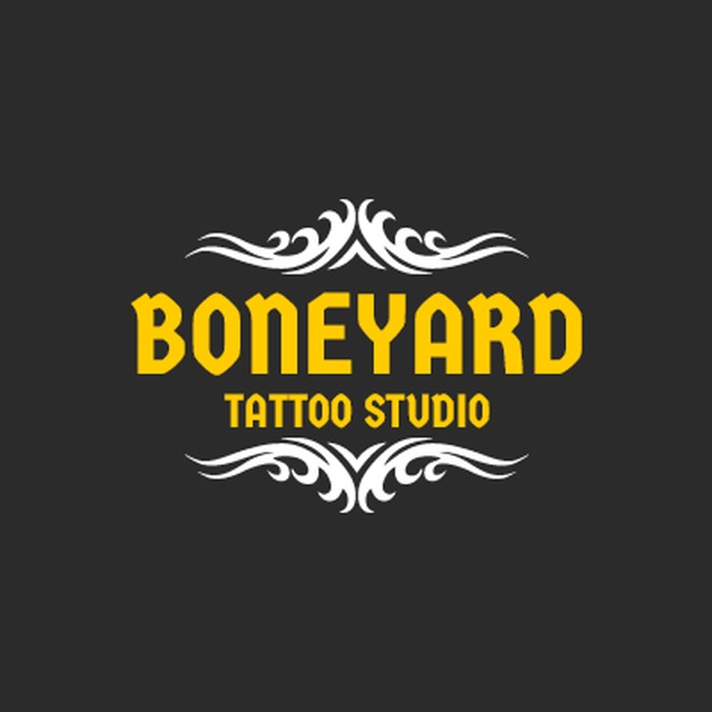 Boneyard Tattoo Studio Logo