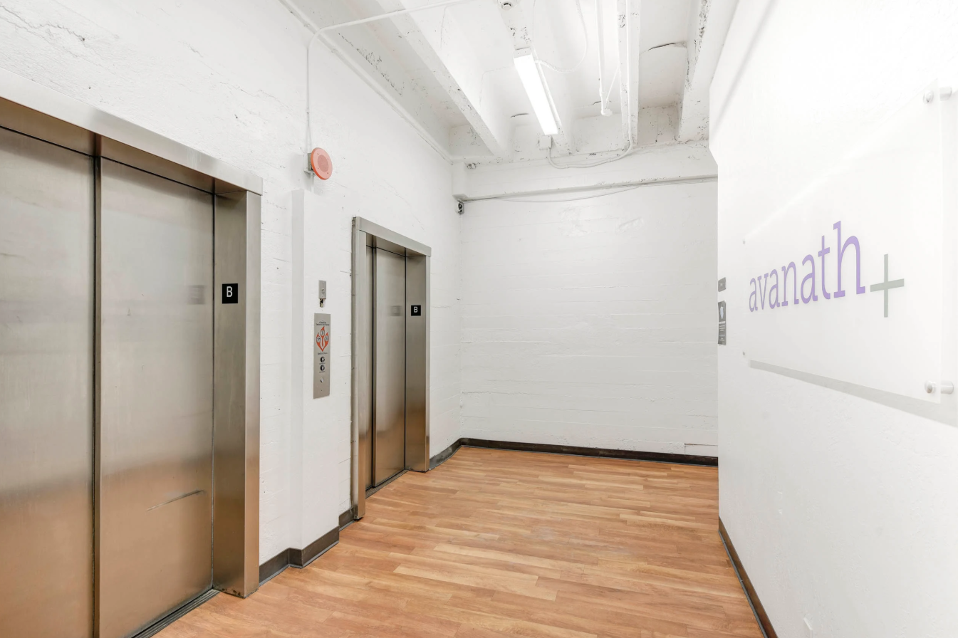 Hallway with Elevator