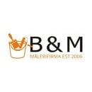 B & M Måleri AB Logo