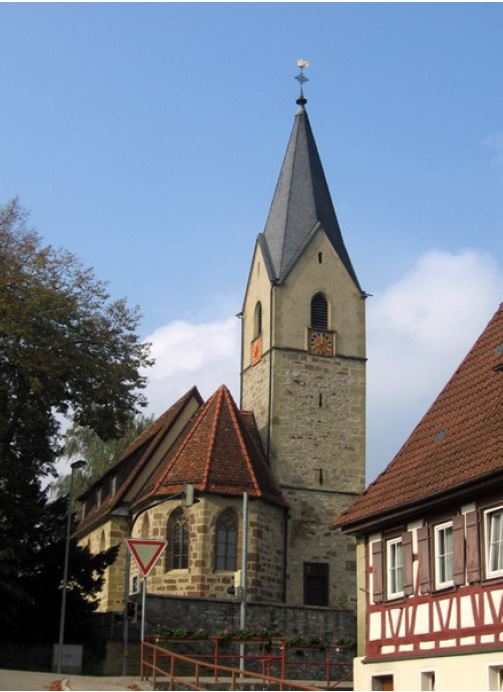Martinskirche - Evangelische Kirchengemeinde Eutendorf-Ottendorf, Haller Straße 8 in Ottendorf