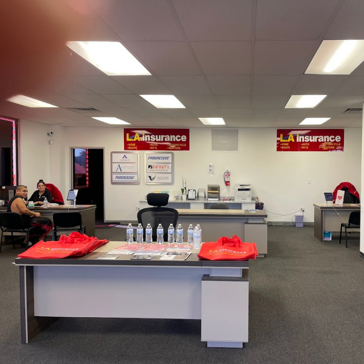 Interior of the L.A. Insurance Agency located at 4018 Fairmont Pkwy in TX