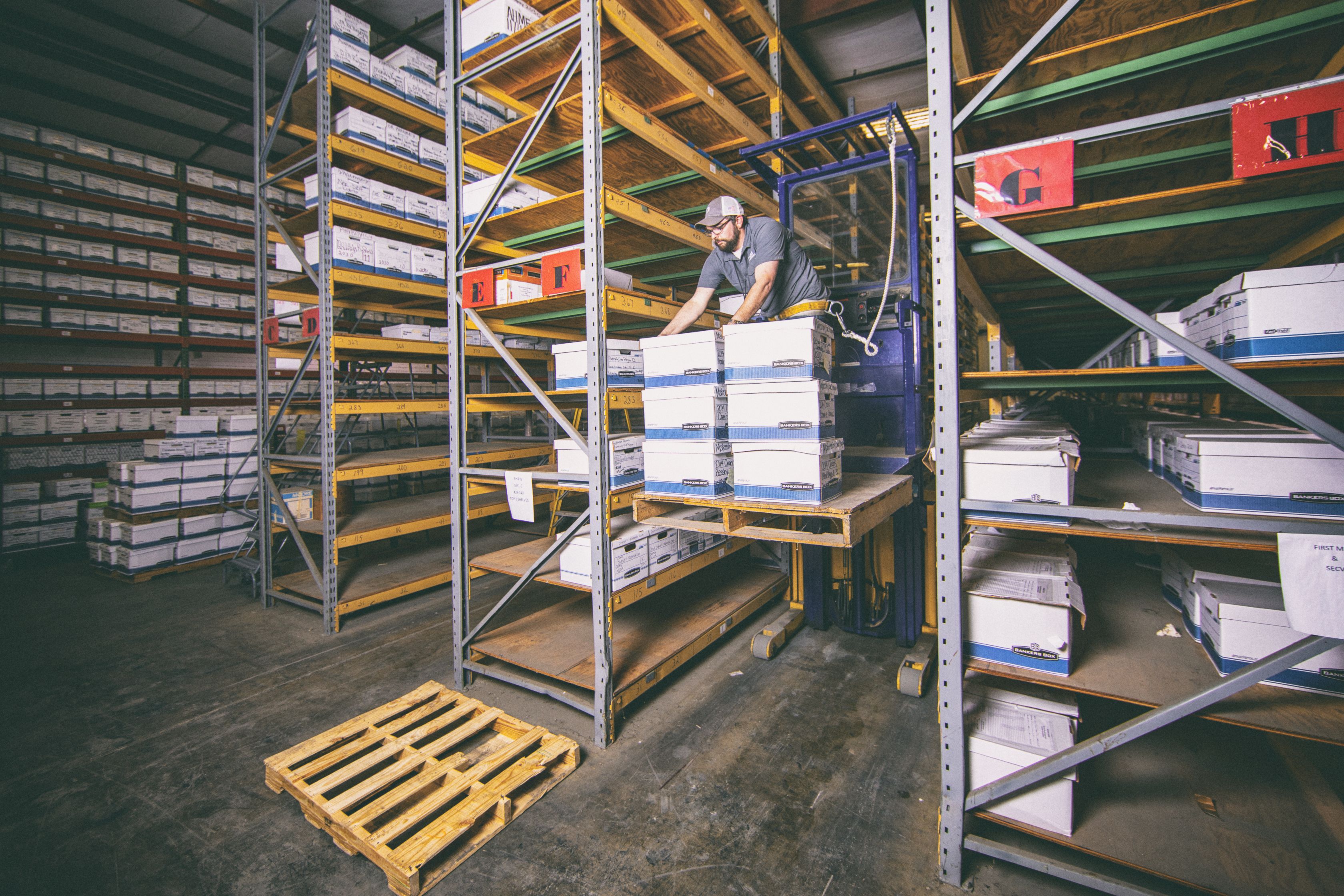 SRS records storage services