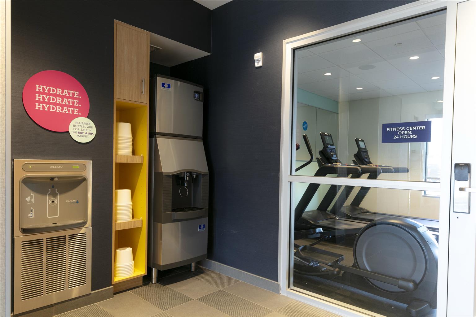 Health club  fitness center  gym 