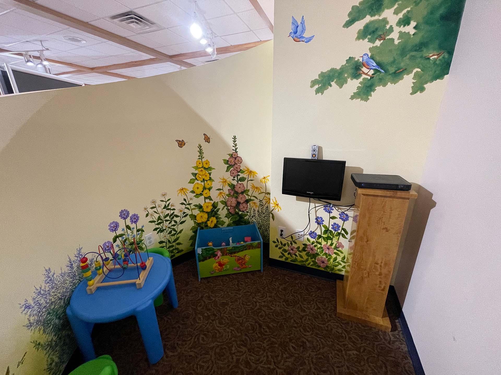 Luisa Graff Jewelers kids play area