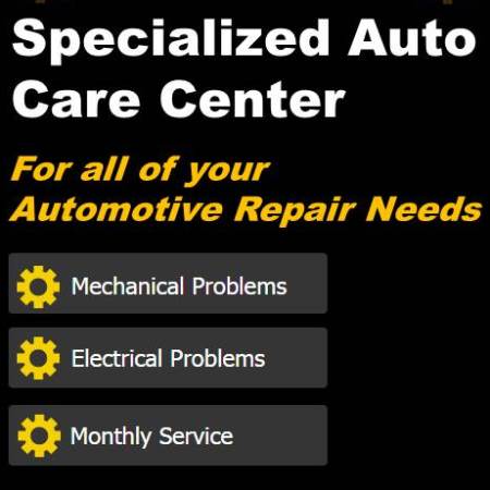 Specialized Auto Care Center