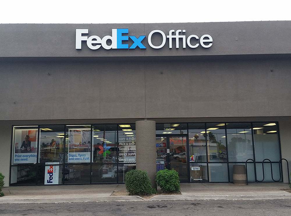 Exterior photo of FedEx Office location at 1437 E Main St\t Print quickly and easily in the self-service area at the FedEx Office location 1437 E Main St from email, USB, or the cloud\t FedEx Office Print & Go near 1437 E Main St\t Shipping boxes and packing services available at FedEx Office 1437 E Main St\t Get banners, signs, posters and prints at FedEx Office 1437 E Main St\t Full service printing and packing at FedEx Office 1437 E Main St\t Drop off FedEx packages near 1437 E Main St\t FedEx shipping near 1437 E Main St