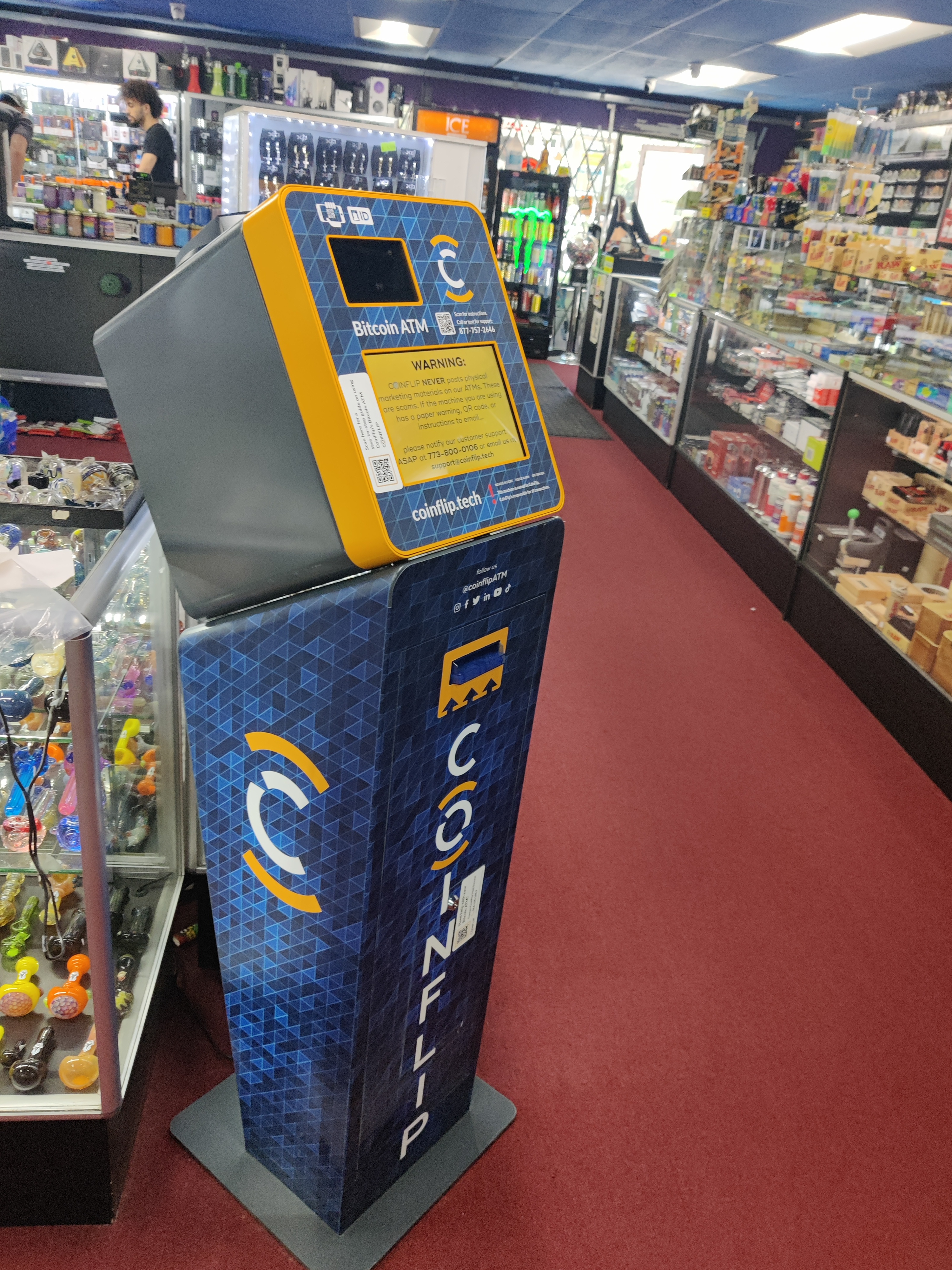 CoinFlip Bitcoin ATM - Dragon Tobacco (Chico) Logo