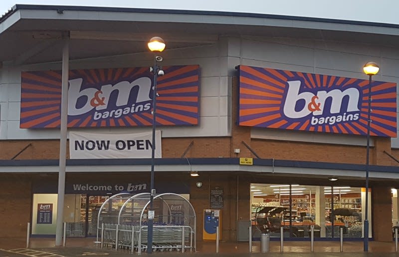 The new B&M Astle Park Bargains Store