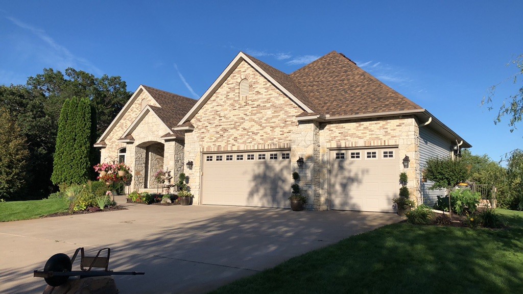 Recent asphalt shingle roof replacement by Rapid Restoration DKI 