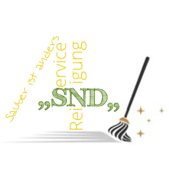 SND Reinigung Service, Inhaberin Grujic Logo