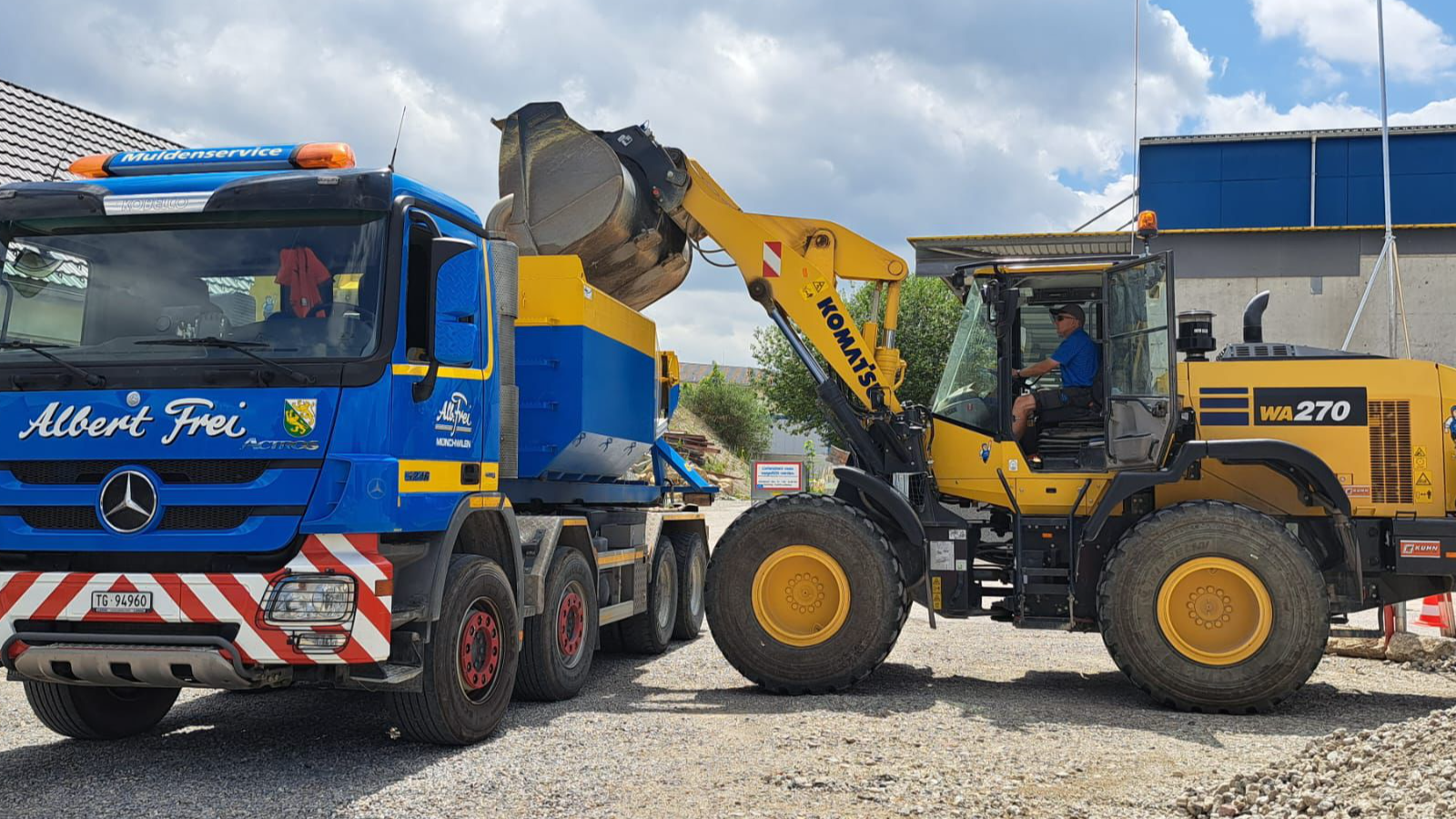 Bilder Albert Frei Transporte AG