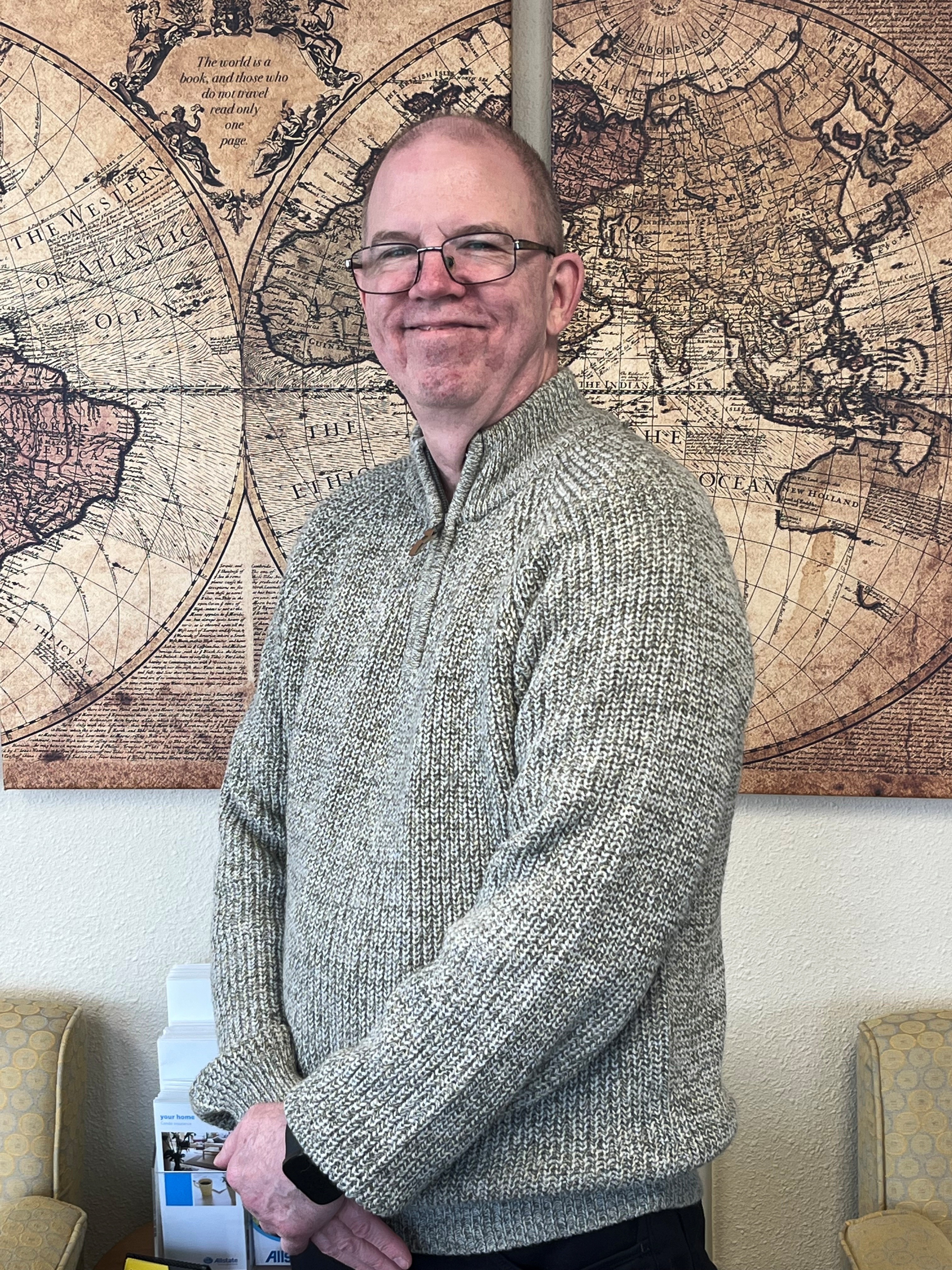 David, the customer service manager