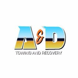 A&D Towing and Recovery Logo
