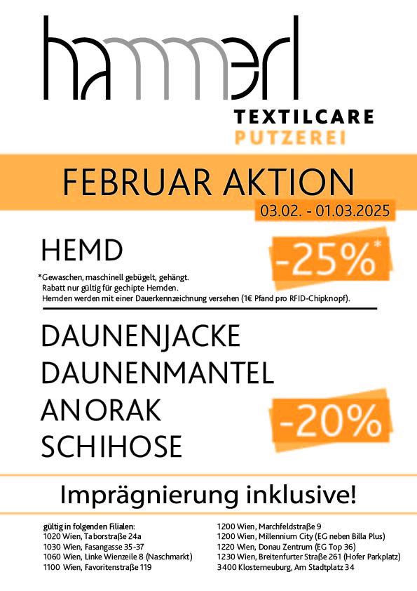 Bild 2 von Hammerl TextilCare (Putzerei/Textilreinigung)