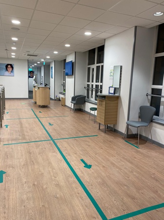 Specsavers Glasgow Trongate interior Specsavers Glasgow Trongate interior