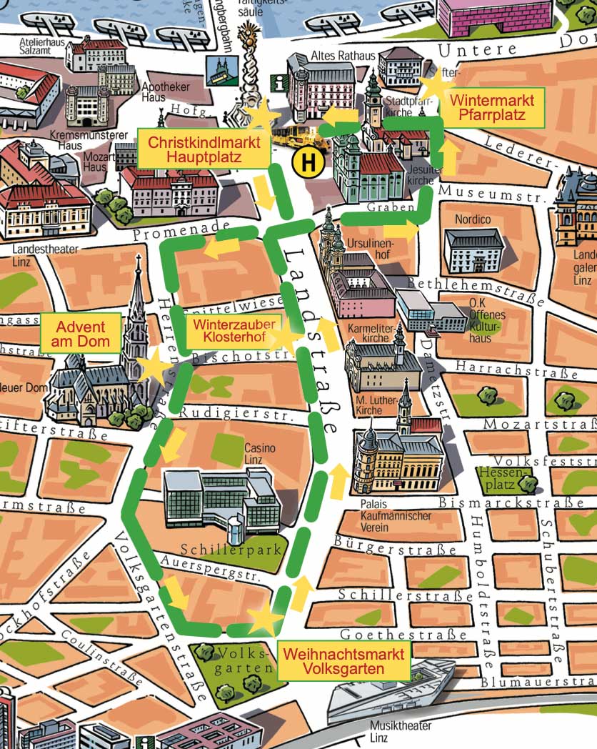 Bild zu Gratis Hop-On Hop-Off Weihnachtszug!