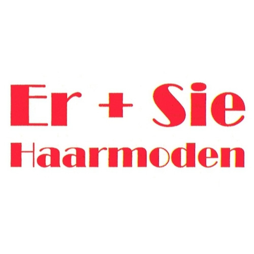 Logo Logo Er + Sie Haarmoden Doris Huber /München
