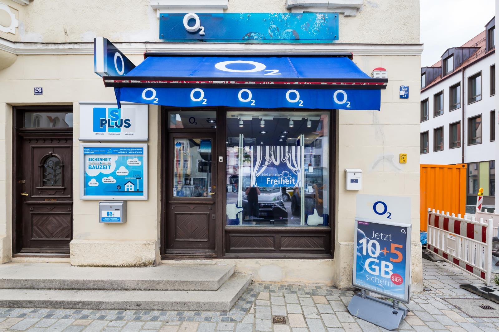 o2 Shop, Hauptplatz 26 in Pfaffenhofen