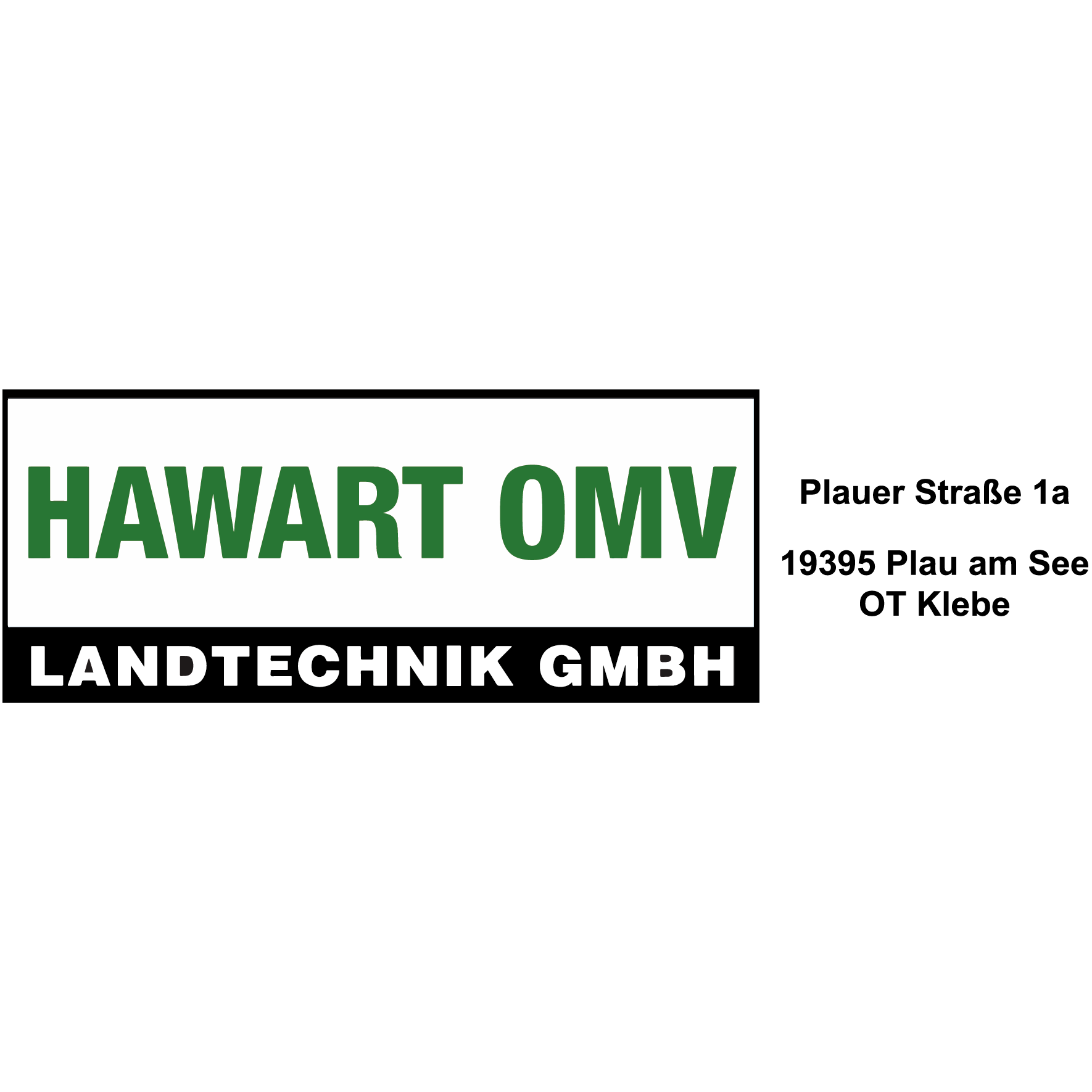 Hawart OMV Landtechnik GmbH in Klebe Stadt Plau am See - Logo