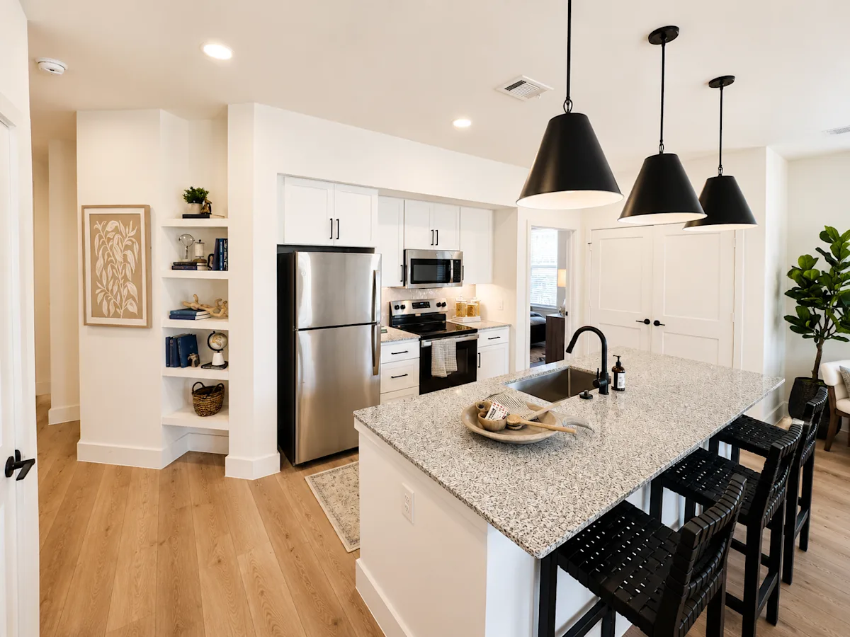 kitchen at The Bluewood 