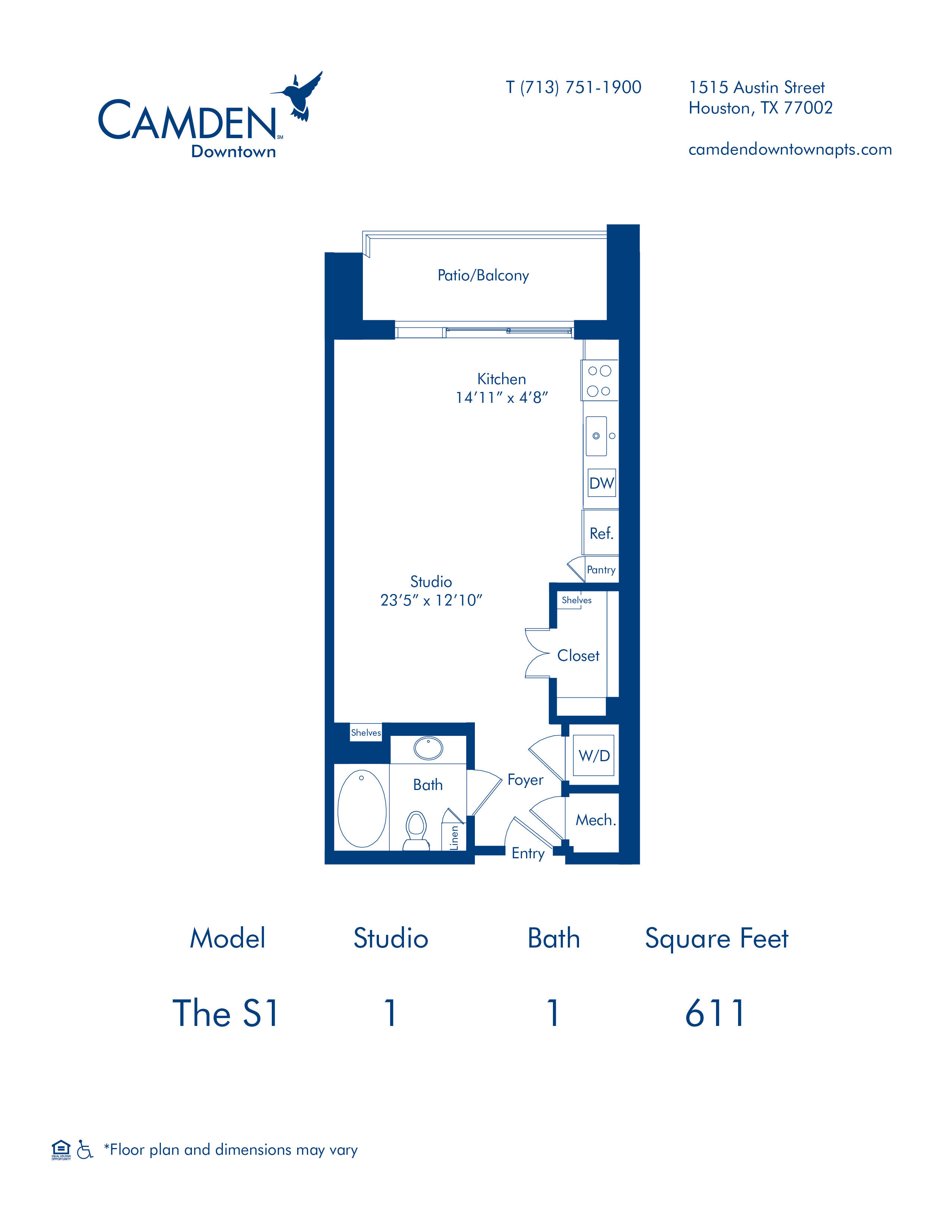 Camden Downtown Houston Apartments Photo