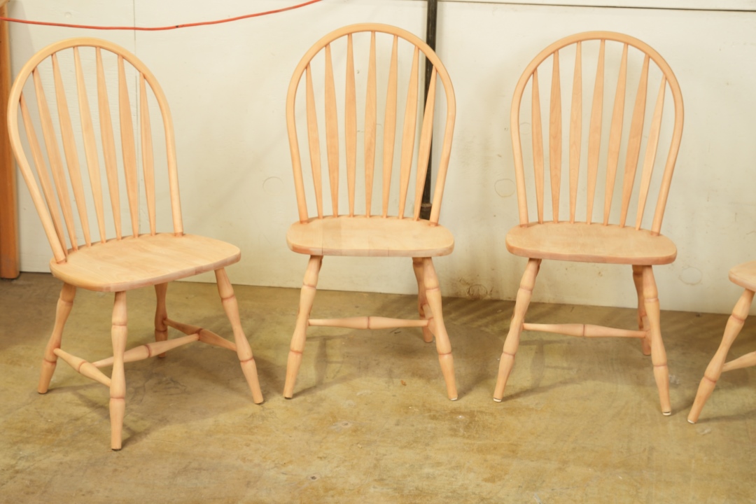 Wood Chairs Stripped