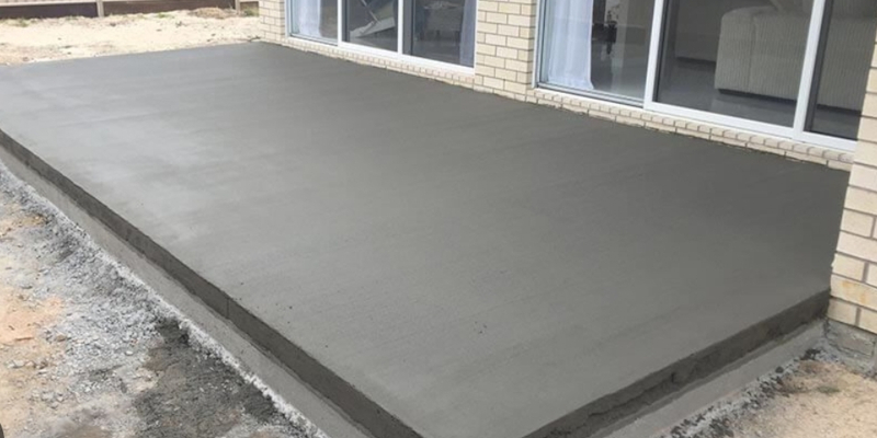 Enhance your backyard with a beautiful new concrete patio.