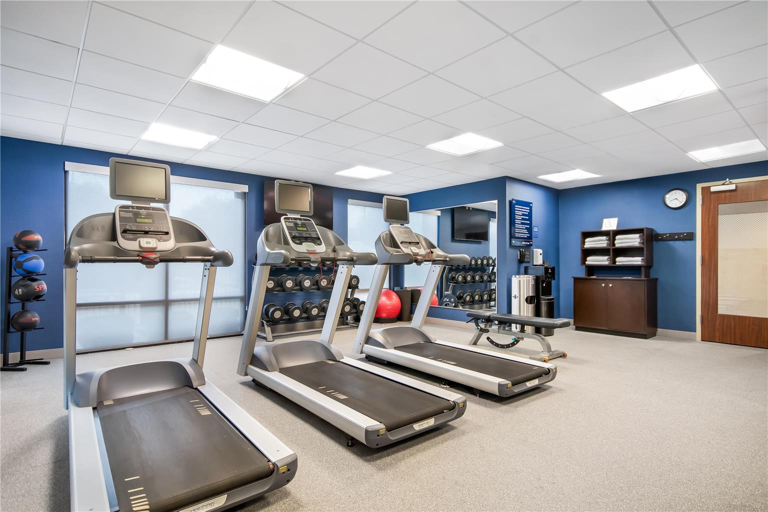 Health club  fitness center  gym