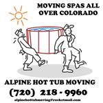 Alpine Hot Tub Moving and Service Logo