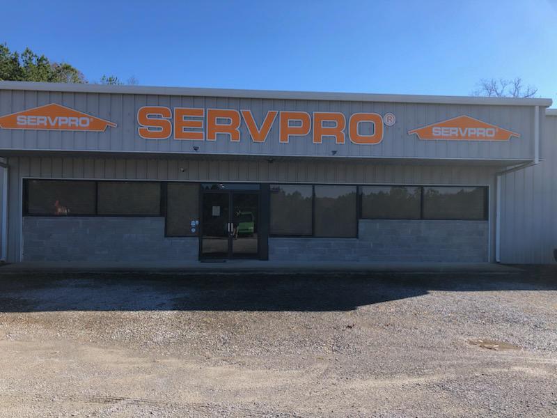Servpro of Russellville, Hamilton and Fayette front of the building.