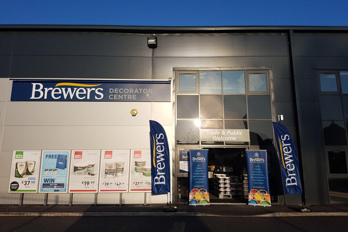 Brewers Decorator Centres Stockport 01614 706334