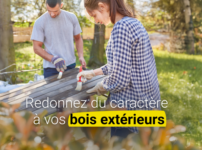 Traitement bois extérieur