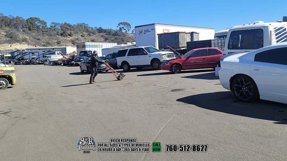 Our fleet of trucks and highly trained operators are ready to go 24/7 give us a call and let us put your mind at ease. S & R Towing Inc - 3568 CA-78, Julian, CA 92036 - Call us at 760-547-1719