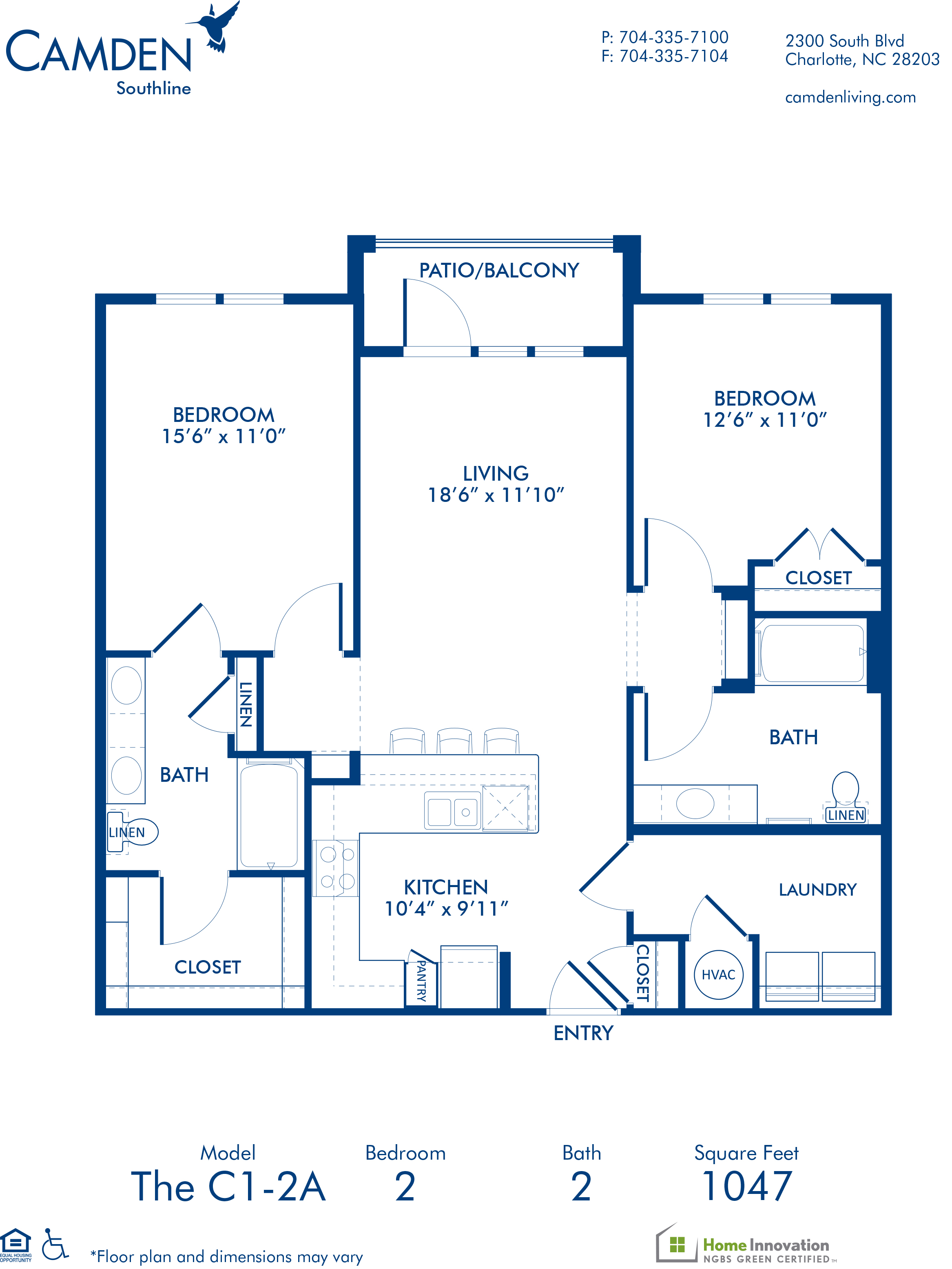 Camden Southline Apartments Photo