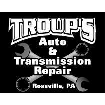Troup's Auto &Transmission Repair Logo