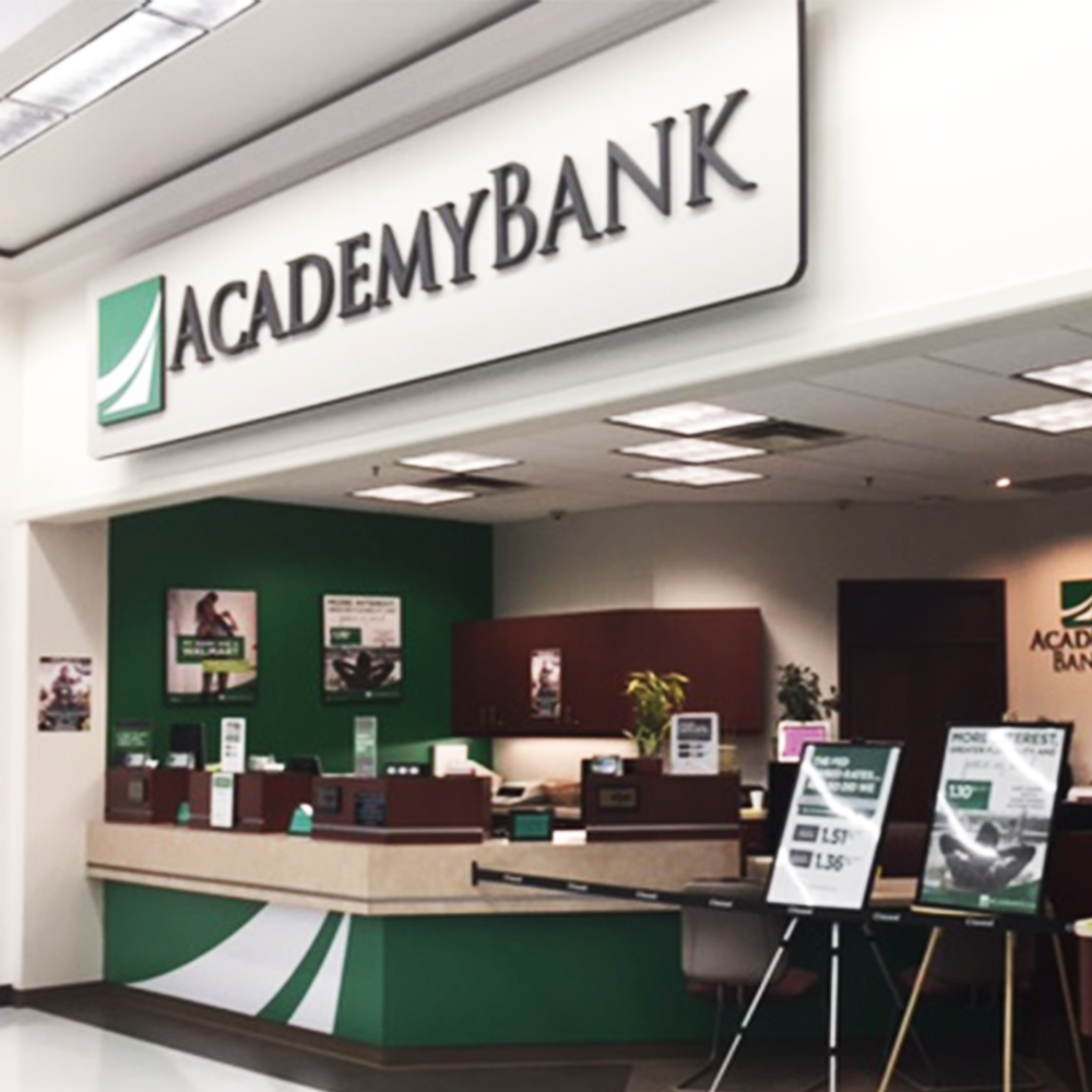 Local bank s green. Bank Academy logo. Омолэзнк Бэнк банк. Logo Finance Bank Academy.
