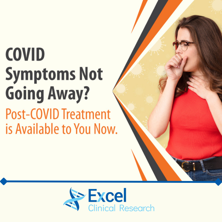 Are you suffering from lingering Covid-19 symptoms? We are now offering Post-Covid Treatment at our Las Vegas Site. Reimbursement for time and travel. Free study-related medication. 
#Covid #CovidSymptoms #CovidTreatment #LasVegas