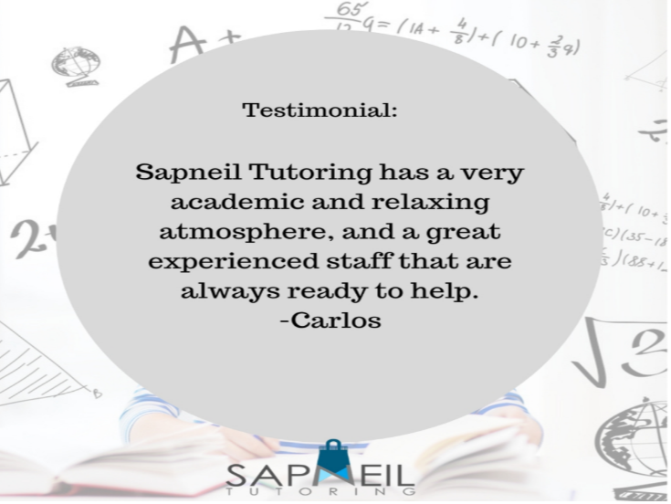 STUDENT TESTIMONIAL 