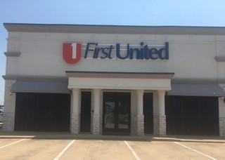 First United Bank - Sherman Heritage Parkway - exterior front of bank building