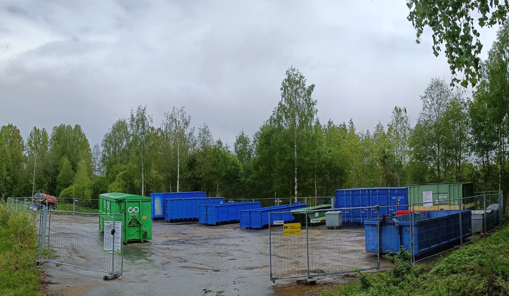 Images Varpaisjärven lajitteluasema