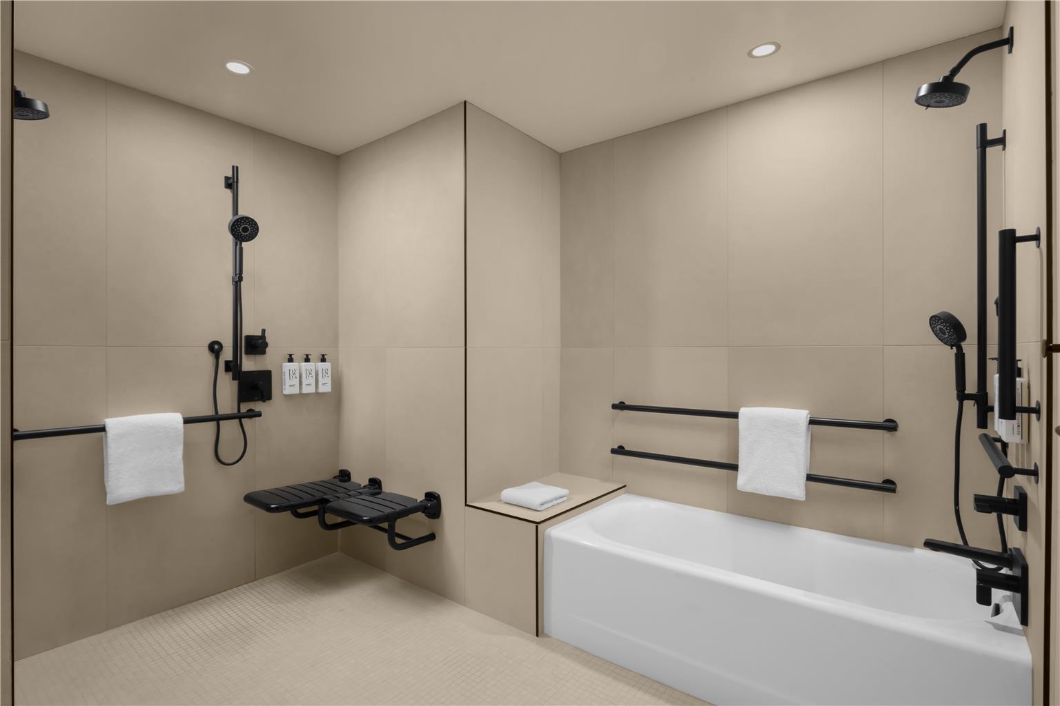 Guest room bath