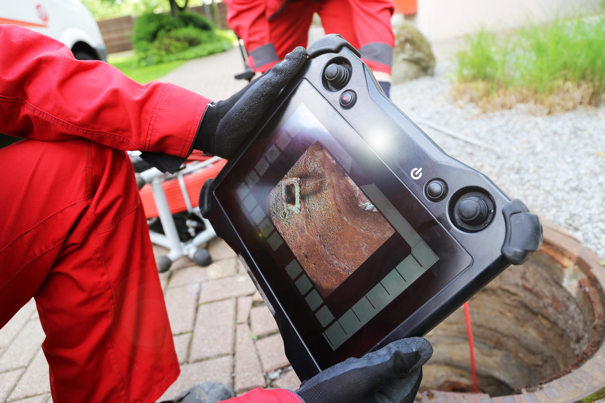 Magnum Vac Service provides video inspection services using CCTV cameras to assess the condition of your underground infrastructure. We can use this tool to
identify defects, leaks, and structural issues for proactive maintenance and repair.