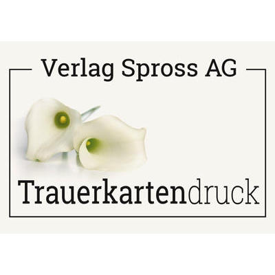Spross AG Trauerkartendruck Logo
